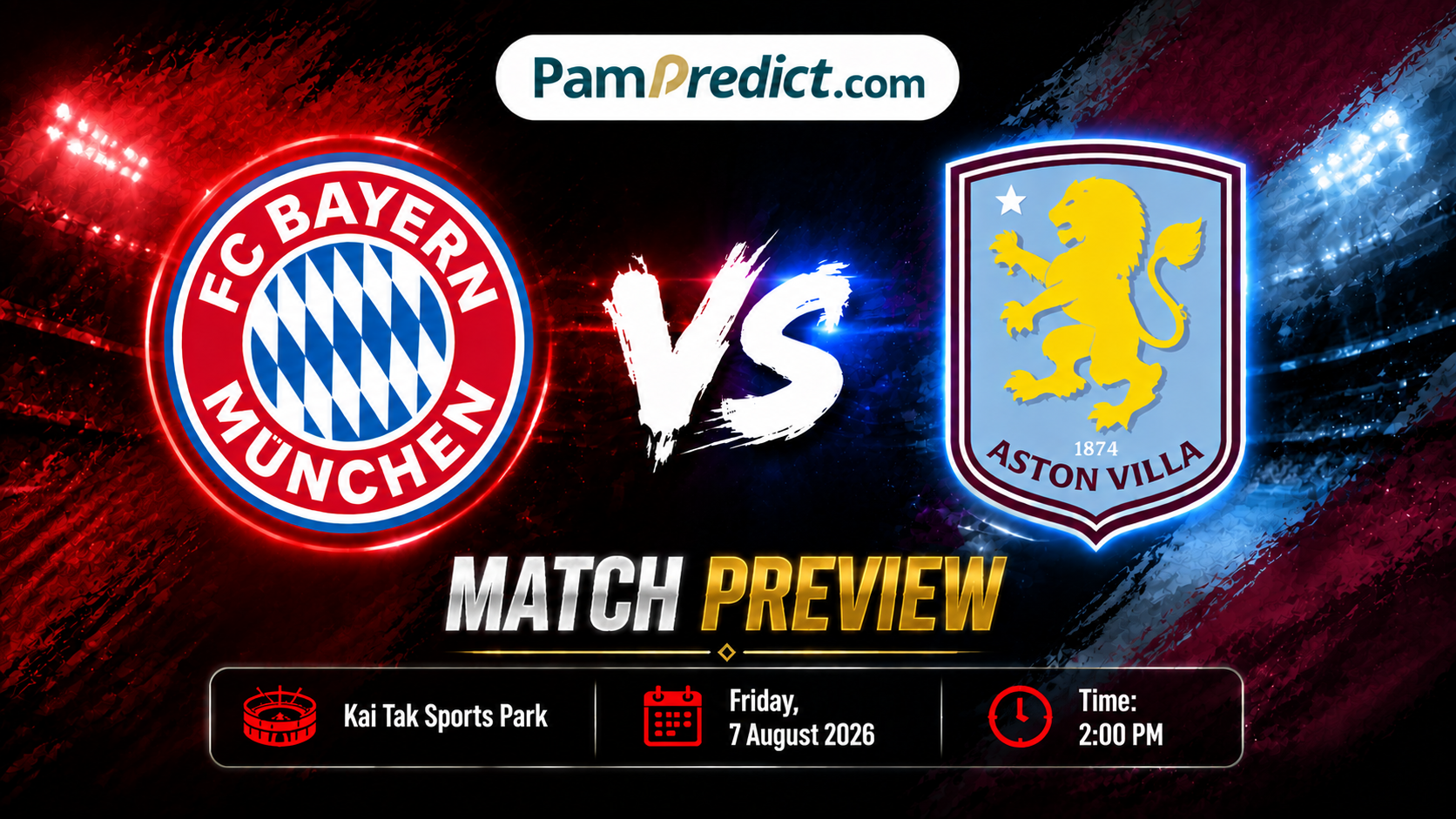 Bayern Munich vs Aston Villa Match Preview, and Prediction