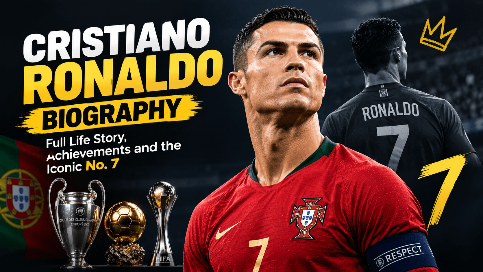 Cristiano Ronaldo Biography: Achievements and The Iconic No. 7