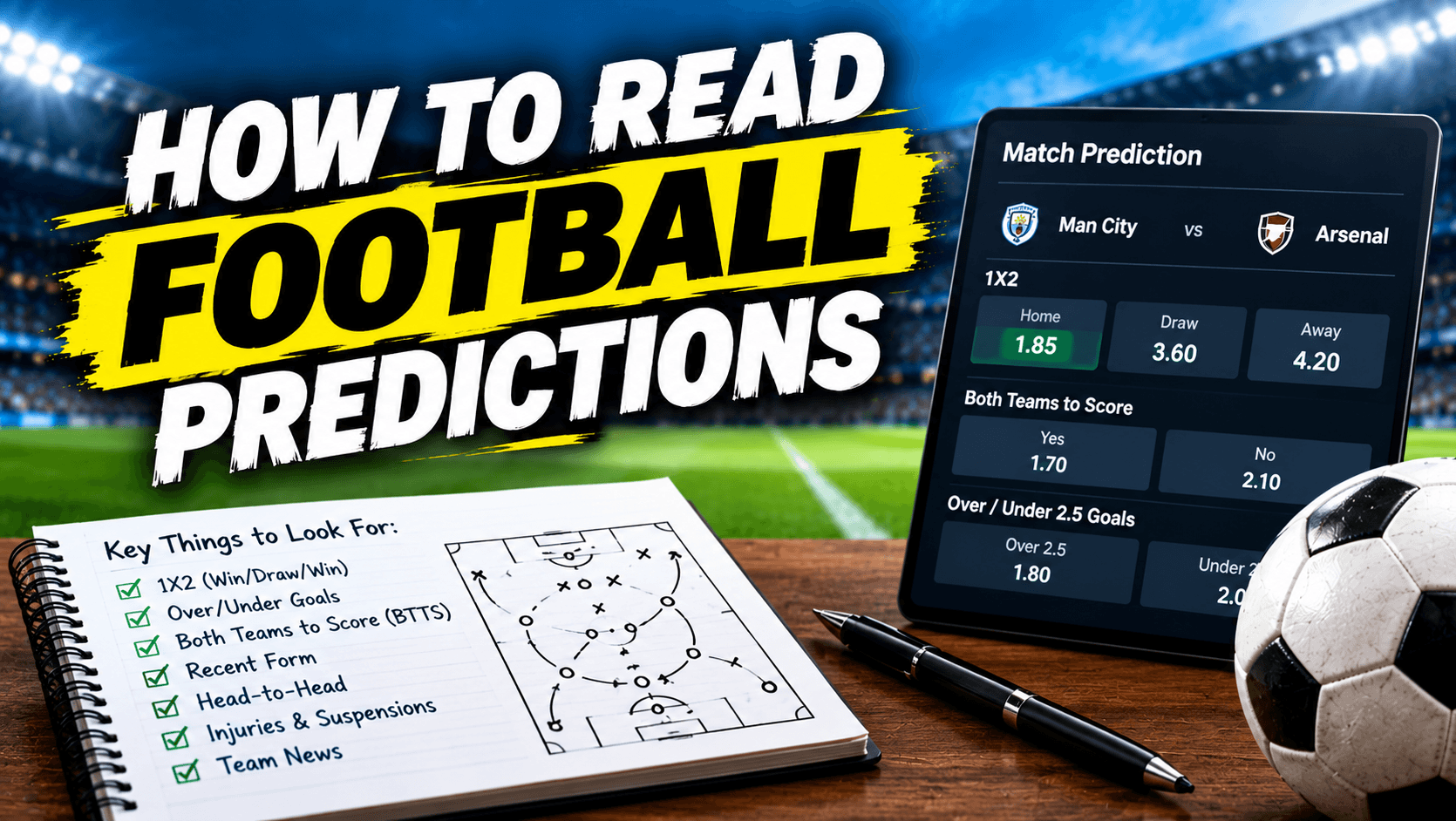 How to Read Football Predictions.